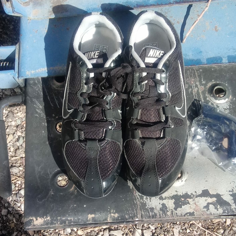 Nike Track & Field Shoes Black Studded New